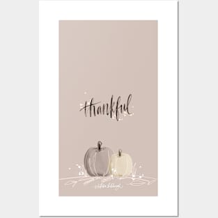 Thanksful Giving Day Posters and Art